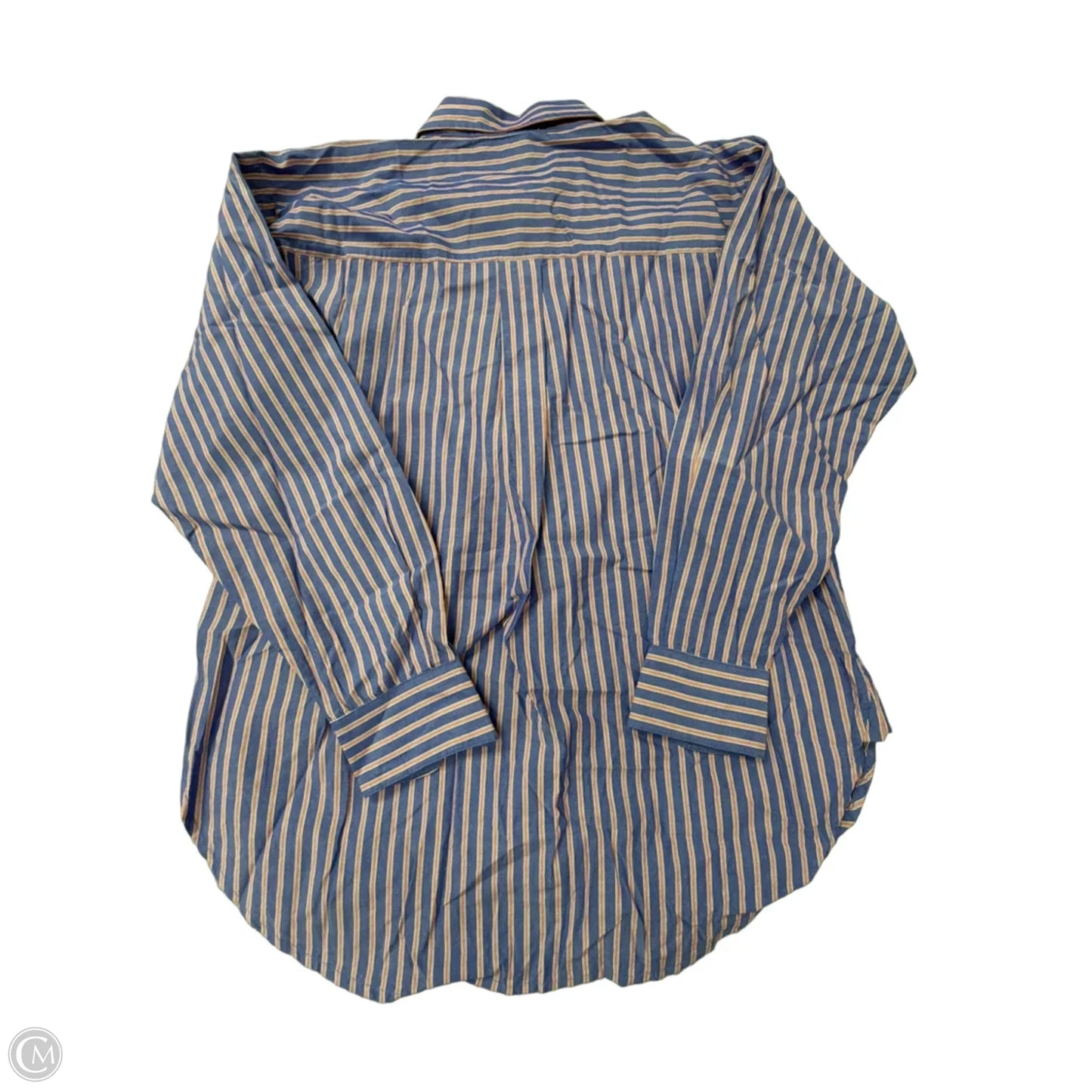 Top Long Sleeve By Loft In Striped Pattern, Size: Xs