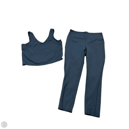 Athletic Pants 2pc By Harmony Balance In Blue, Size: Xl