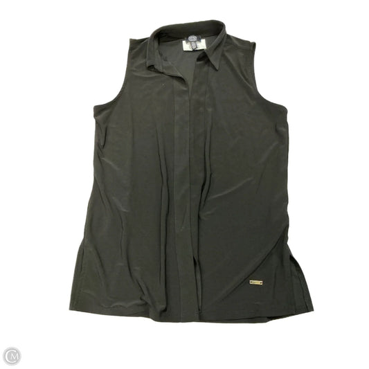 Top Sleeveless By Jones New York In Black, Size: S