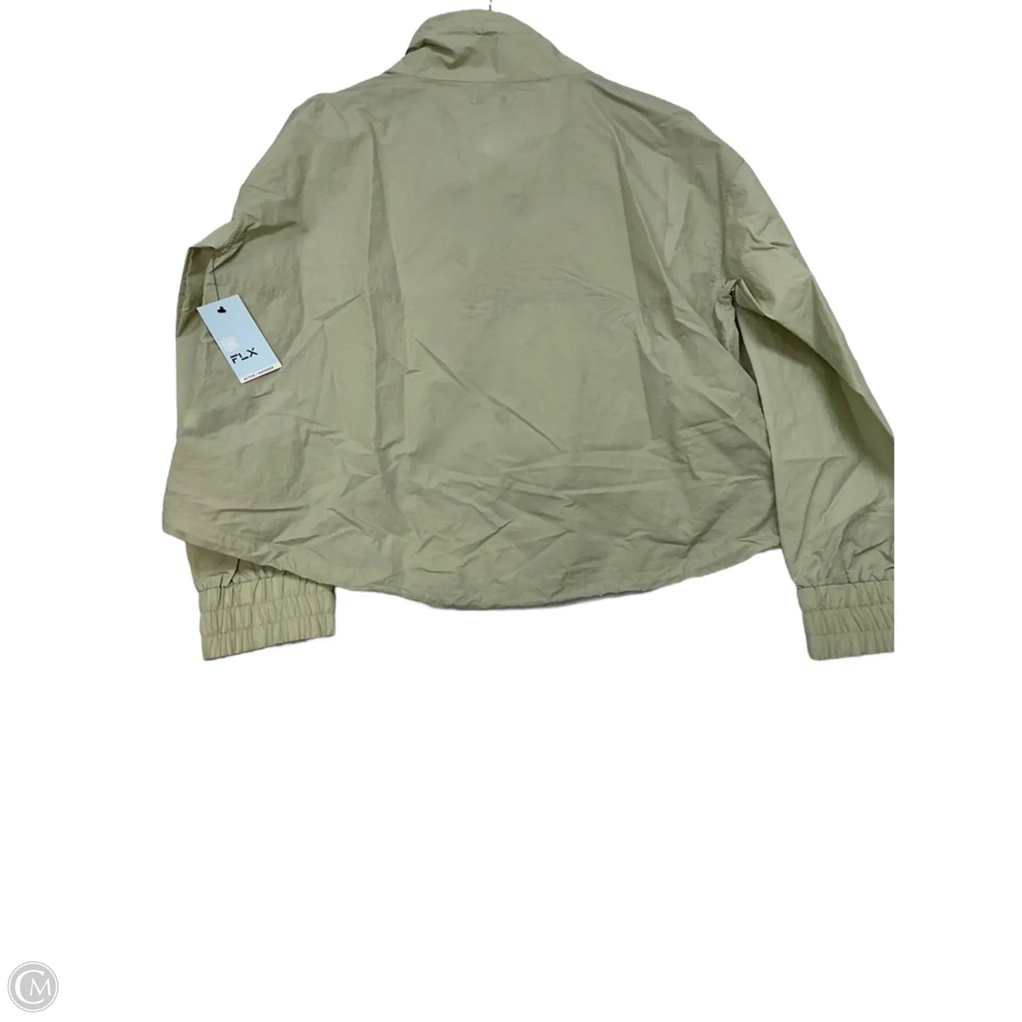 Athletic Jacket By Flx In Green, Size: L