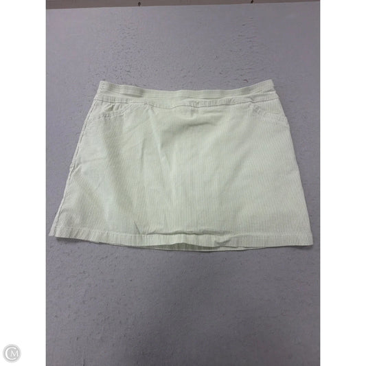 Skort By Mario Serrani In Striped Pattern, Size: 1x