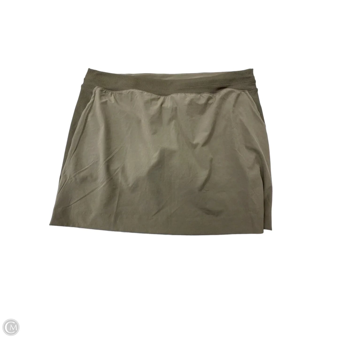 Athletic Skort By Members Mark In Green, Size: 1x