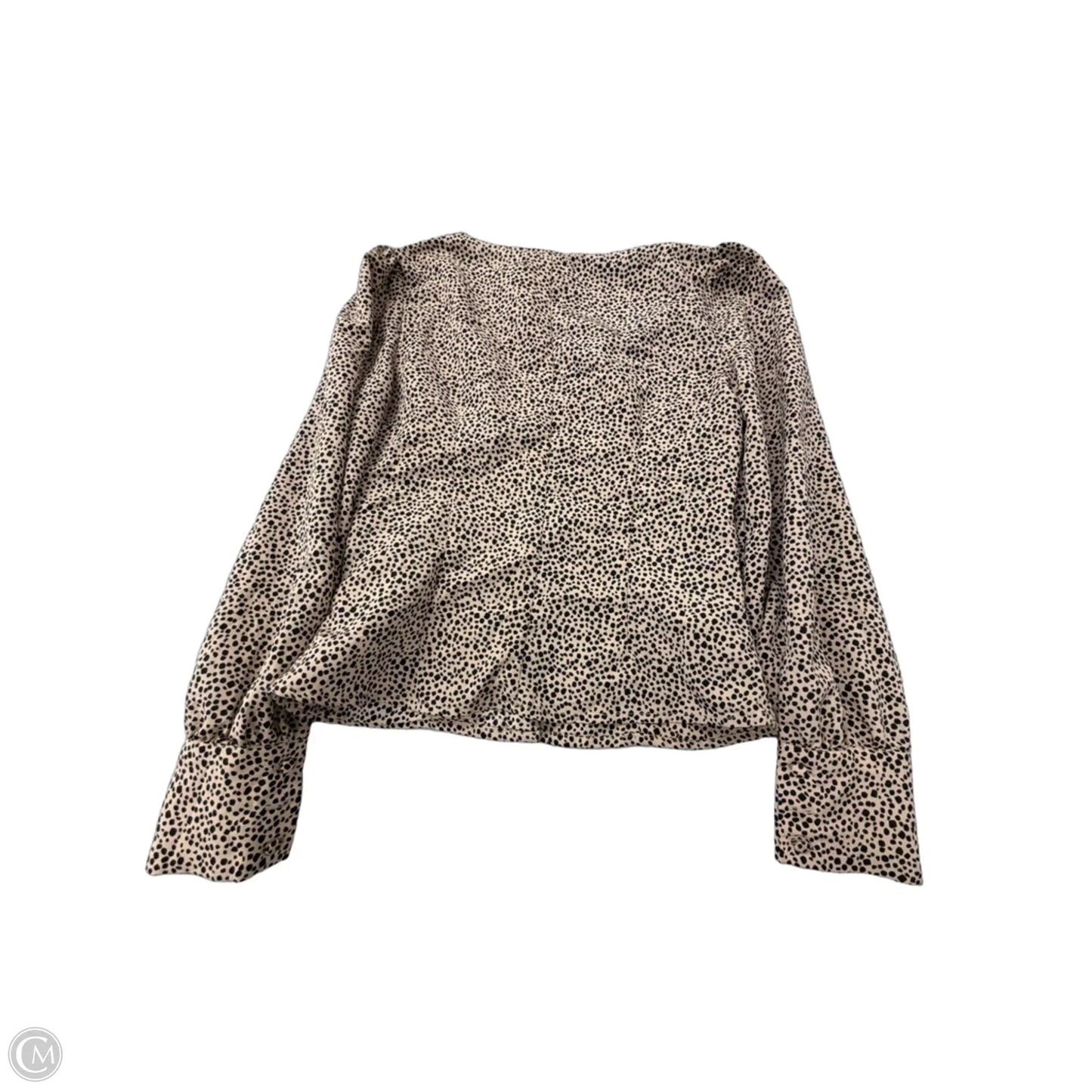Top Long Sleeve By Lulus In Animal Print, Size: S