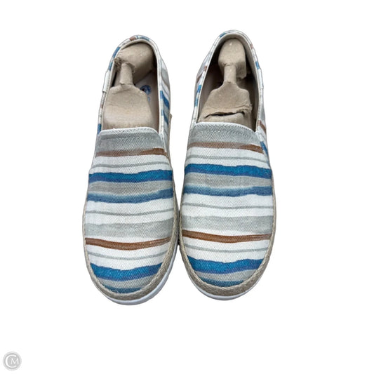 Shoes Flats By Bobs In Striped Pattern, Size: 7