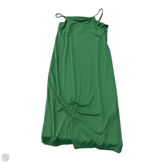 Dress Casual Maxi By Shein In Green, Size: L