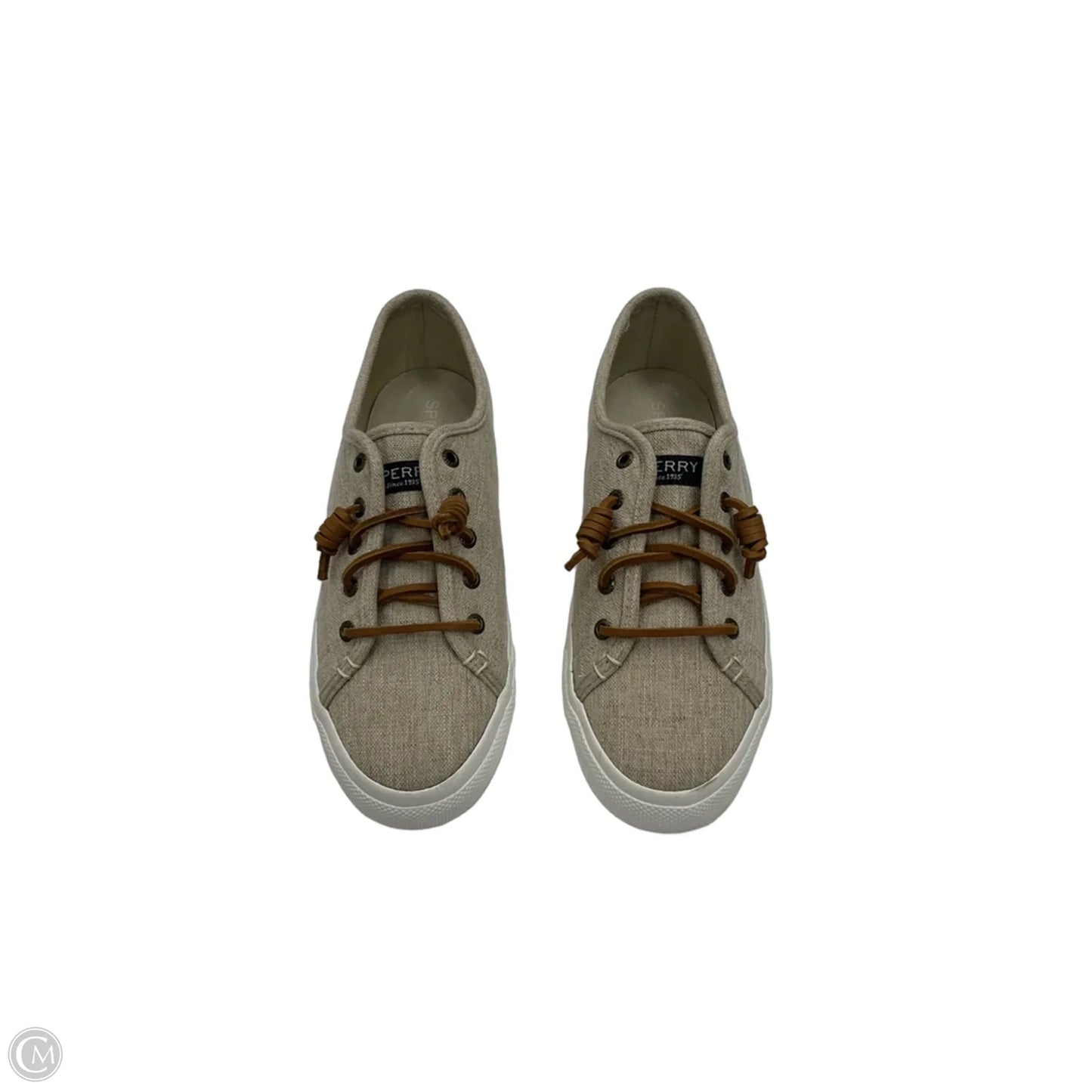 Shoes Sneakers By Sperry In Tan, Size: 8