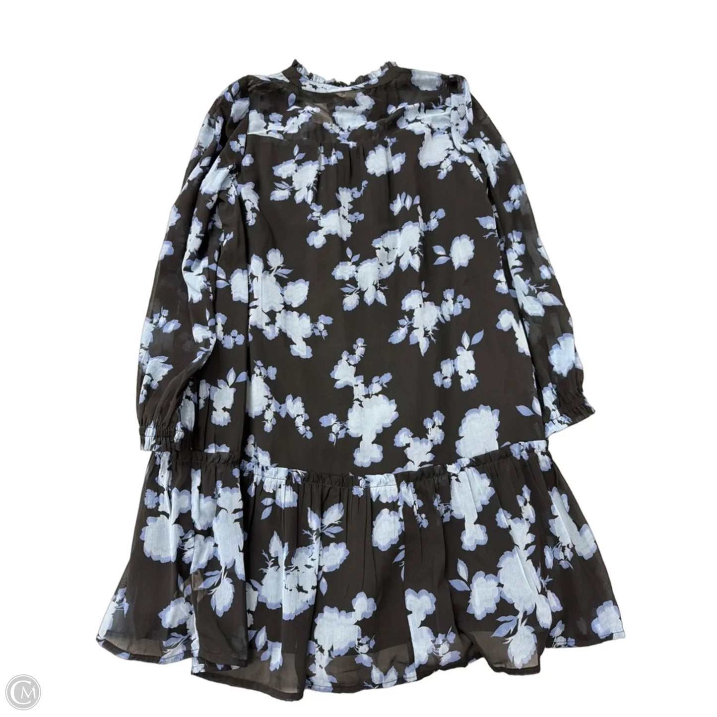 Dress Casual Midi By Time And Tru In Floral Print, Size: S