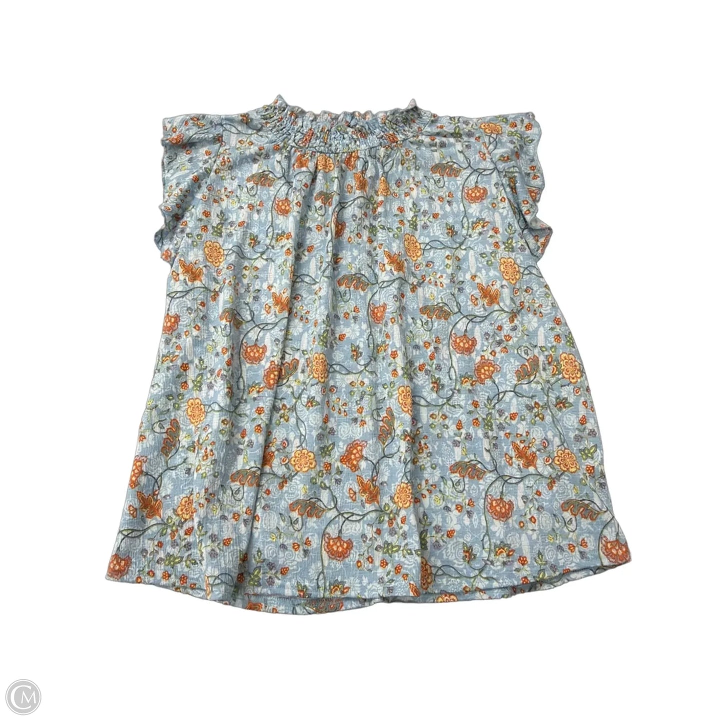 Top Sleeveless By Melloday In Floral Print, Size: M