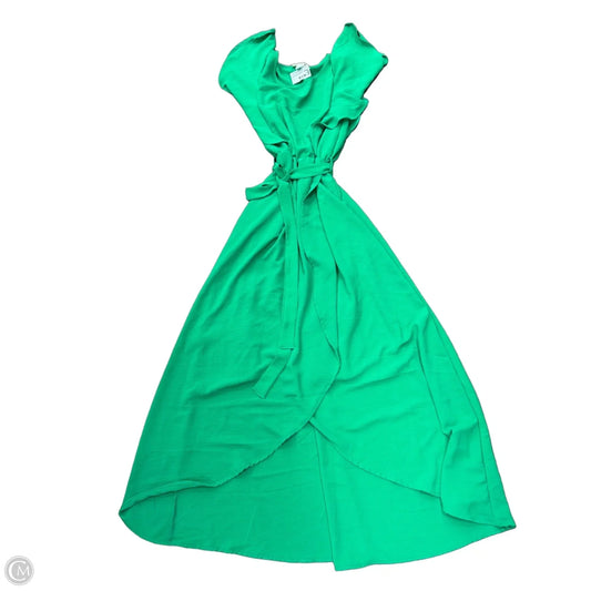 Dress Casual Midi By Betseys Boutique Shop In Green, Size: S