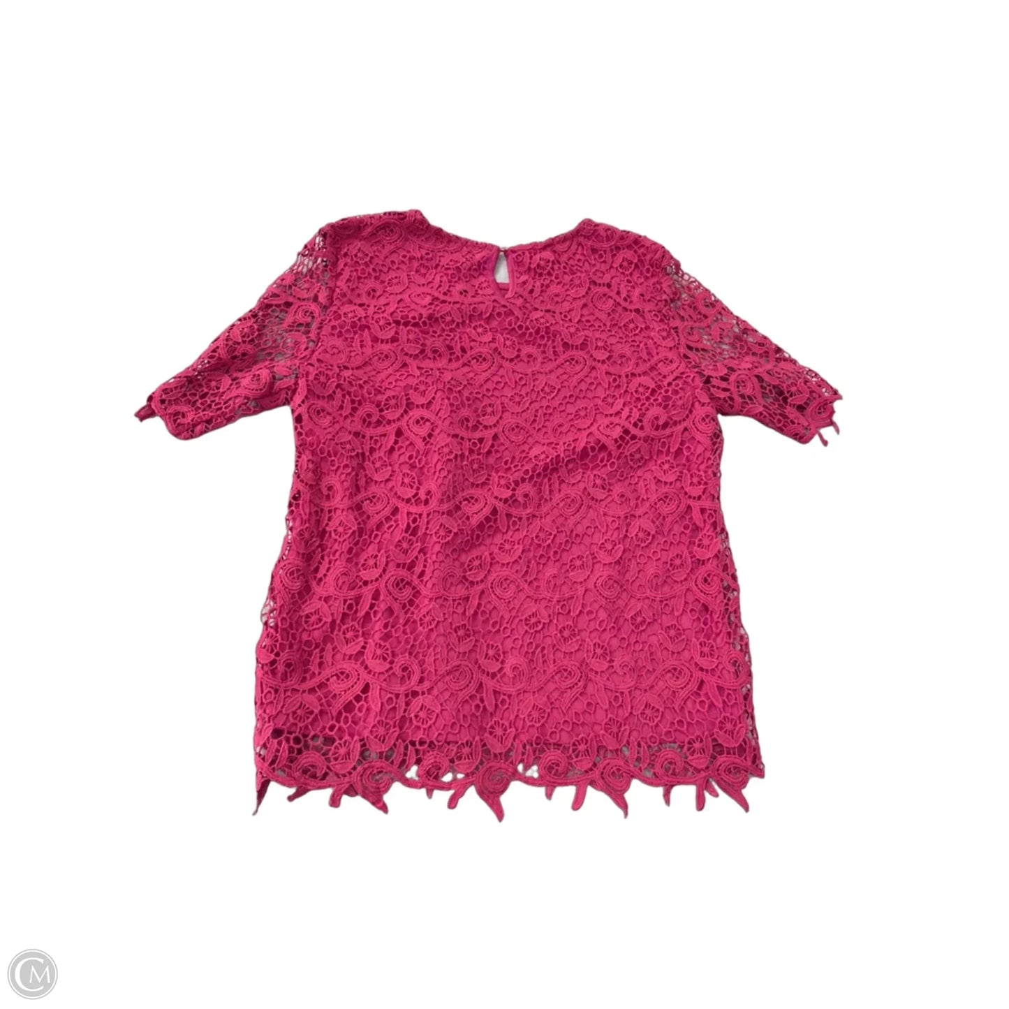 Top Short Sleeve By Philosophy In Pink, Size: S