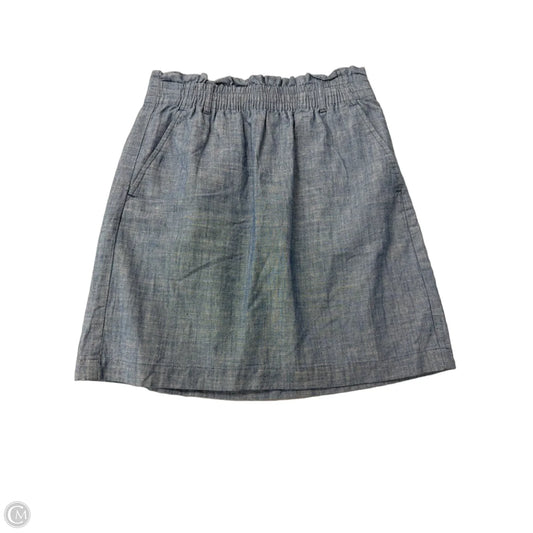 Skirt Mini & Short By J. Crew In Blue, Size: Xs
