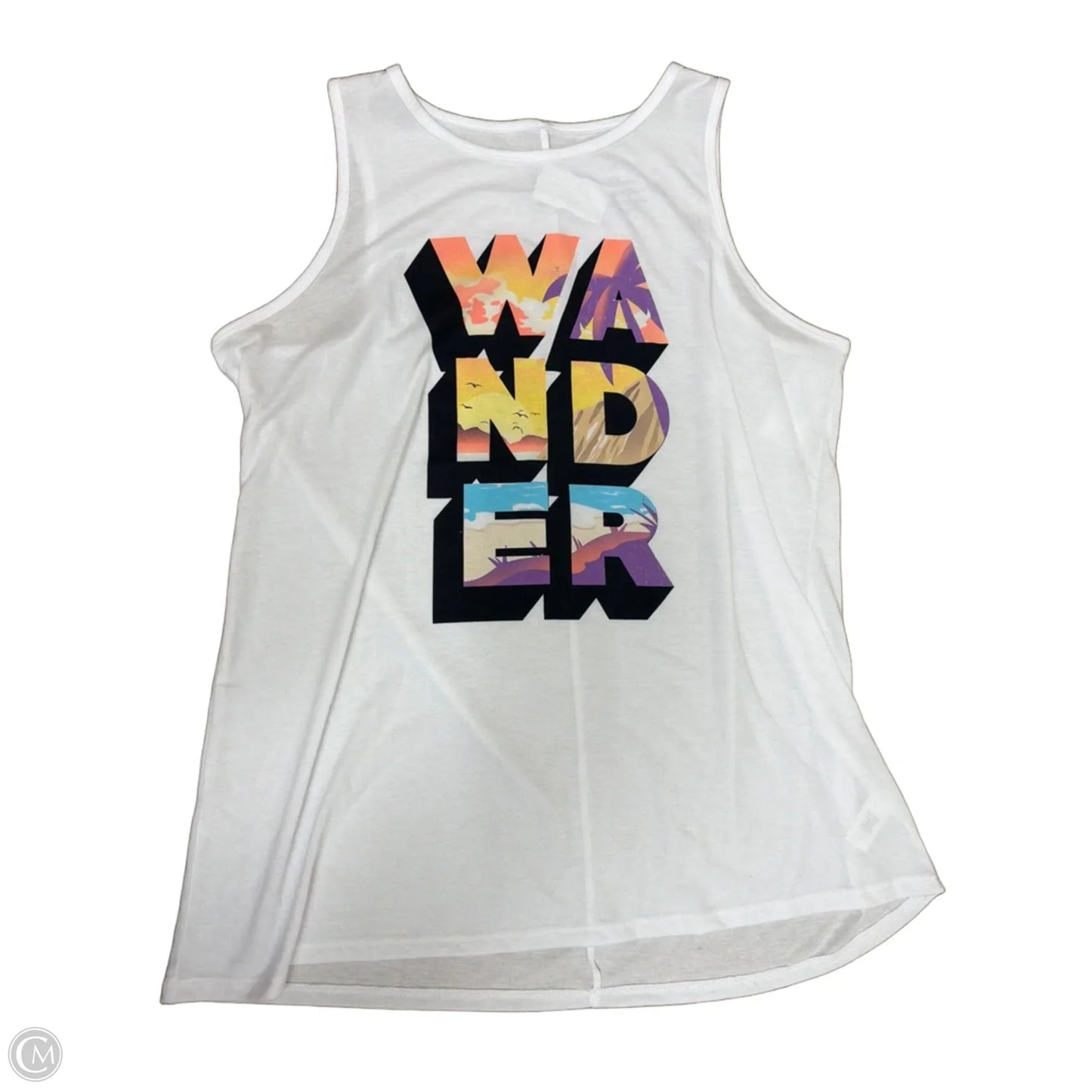 Tank Top By Torrid In White, Size: 1x