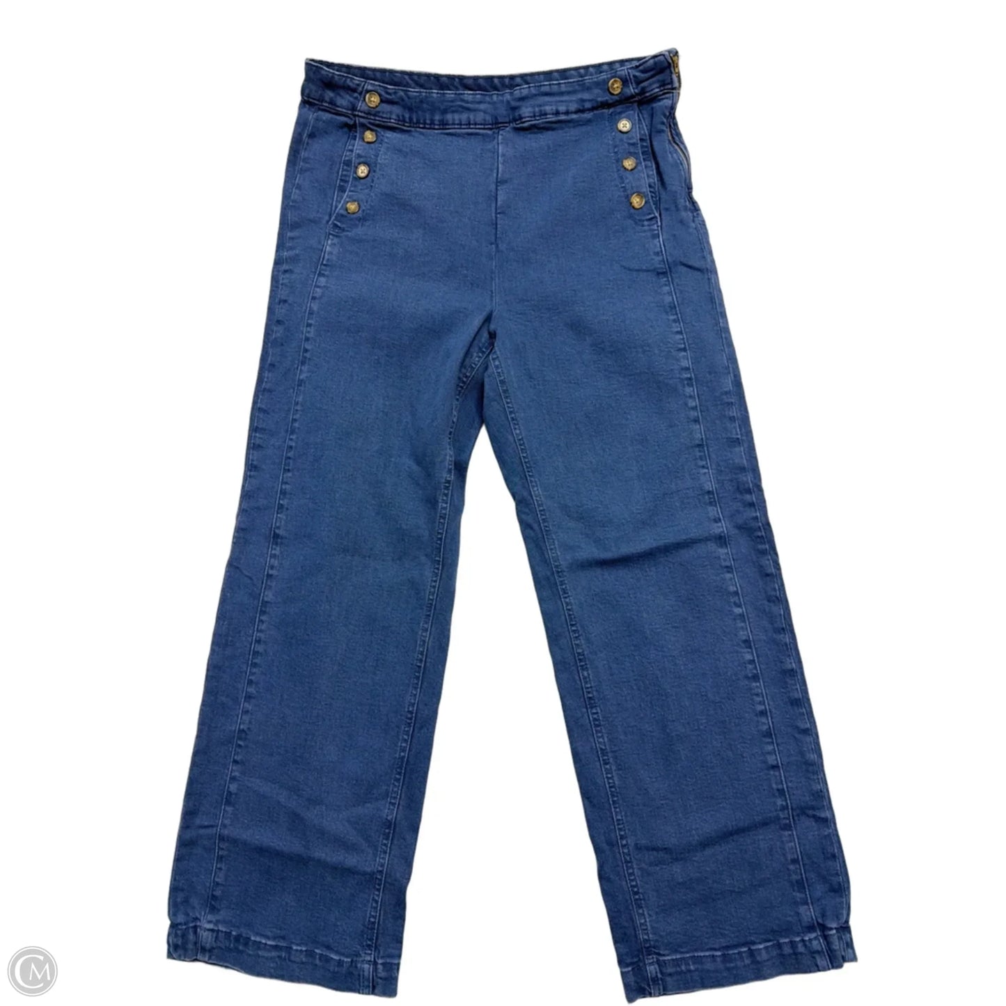 Jeans Wide Leg By Old Navy In Blue Denim, Size: 18
