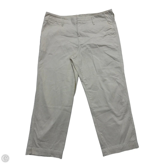 Pants Chinos & Khakis By A New Day In Cream, Size: 16