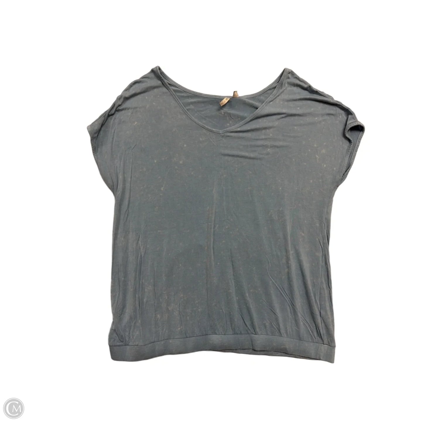 Top Short Sleeve By Cato In Blue, Size: Xl