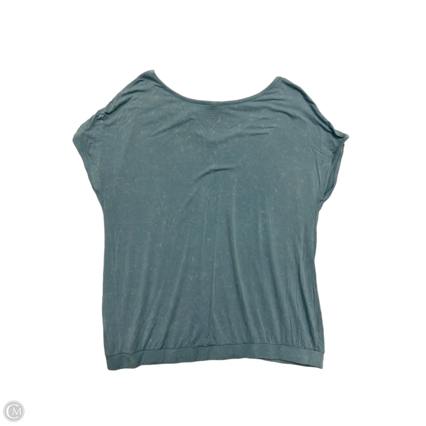 Top Short Sleeve By Cato In Blue, Size: Xl
