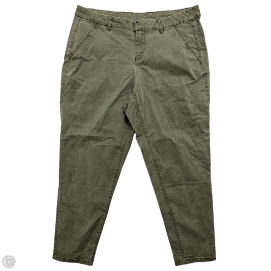 Pants Cargo & Utility By Lane Bryant In Green, Size: 16