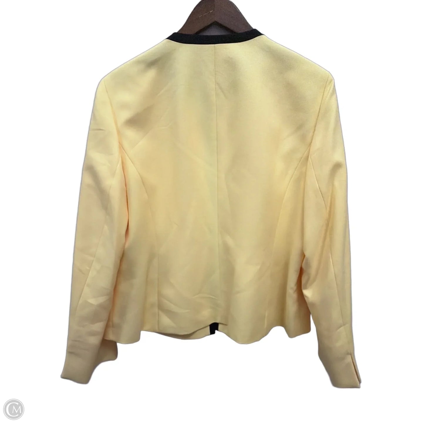 Blazer By Evan-picone In Yellow, Size: Xl