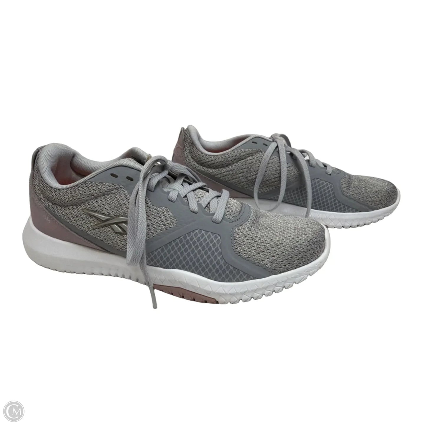 Shoes Athletic By Reebok In Grey, Size: 8