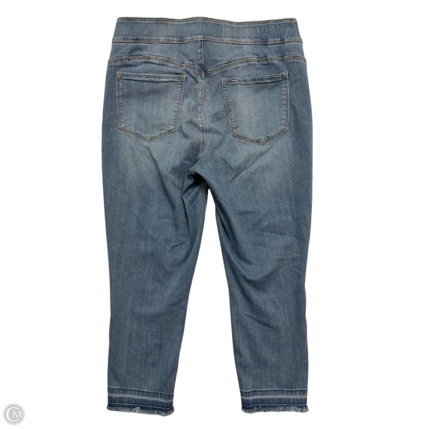 Jeans Skinny By Not Your Daughters Jeans In Blue Denim, Size: 12