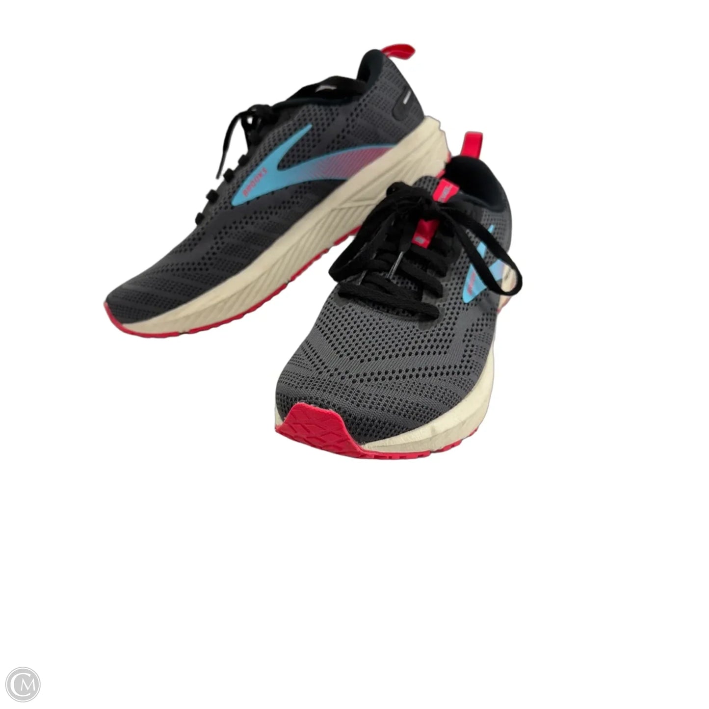 Shoes Athletic By Brooks In Grey, Size: 9