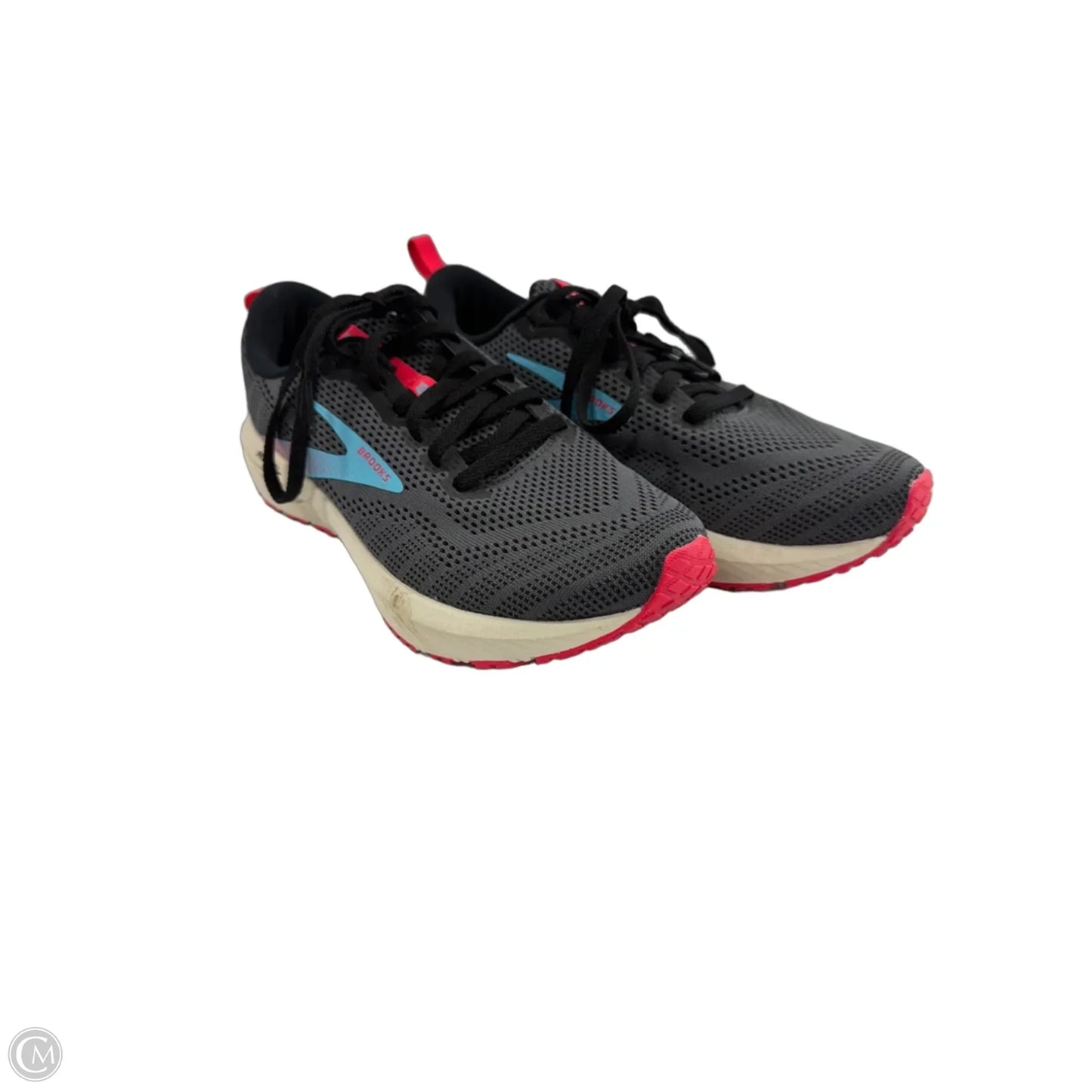 Shoes Athletic By Brooks In Grey, Size: 9