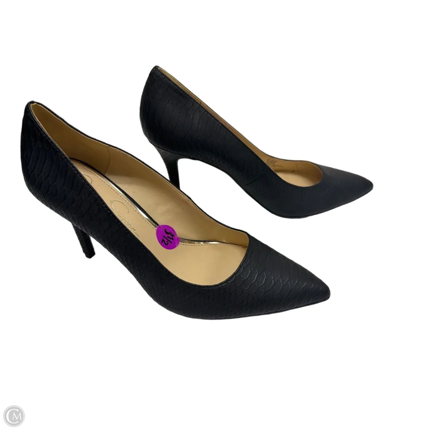 Shoes Heels Stiletto By Jessica Simpson In Black, Size: 8.5