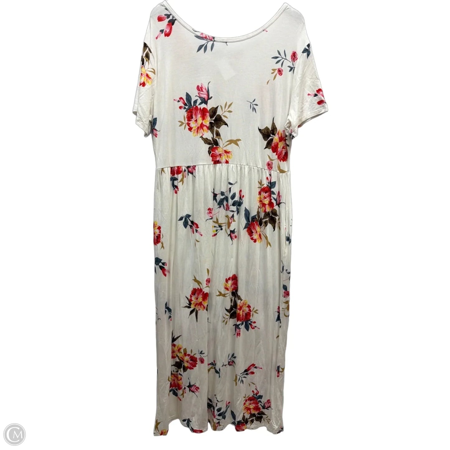 Dress Casual Maxi By Cmf In Floral Print, Size: 2x