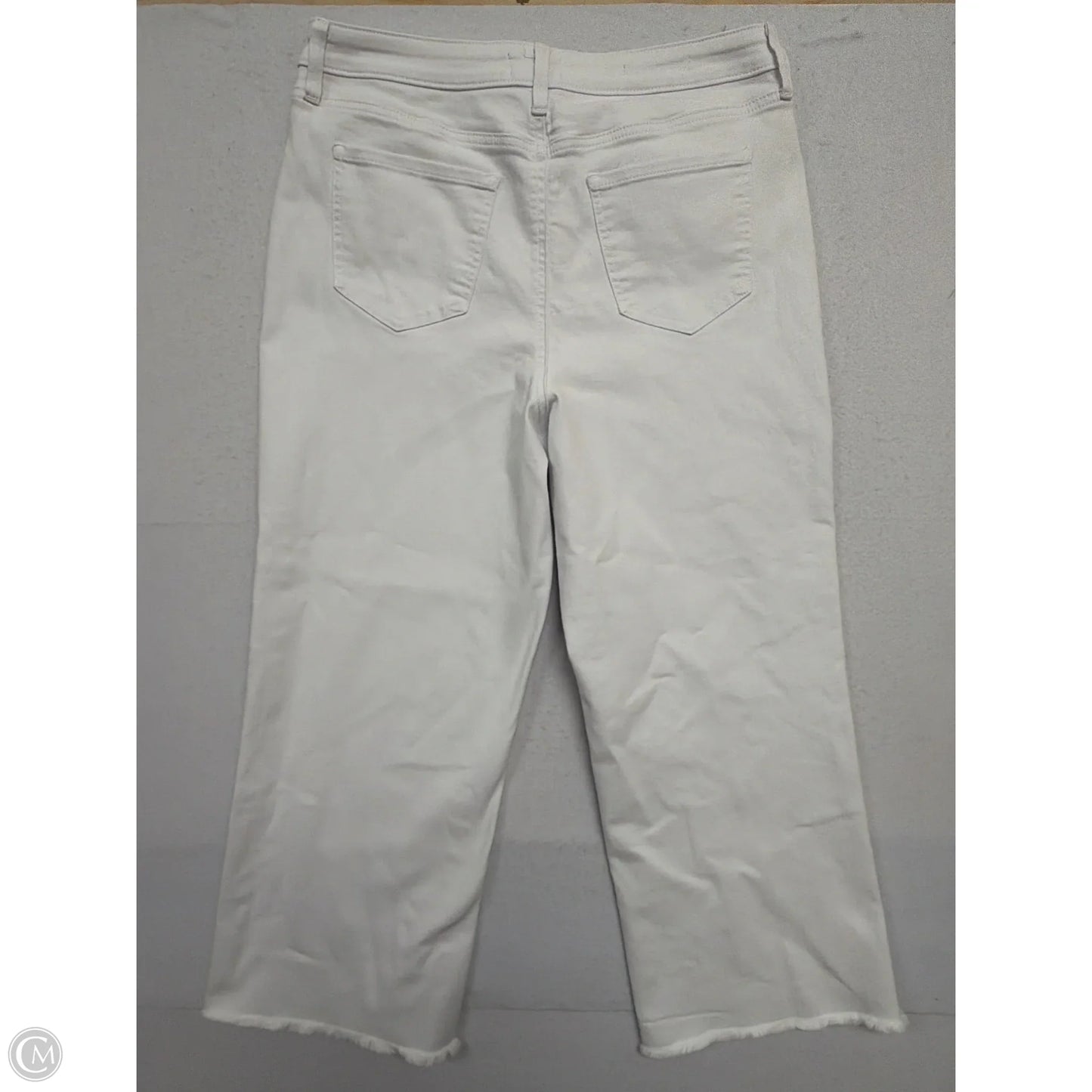 Jeans Cropped By Not Your Daughters Jeans In White, Size: 10