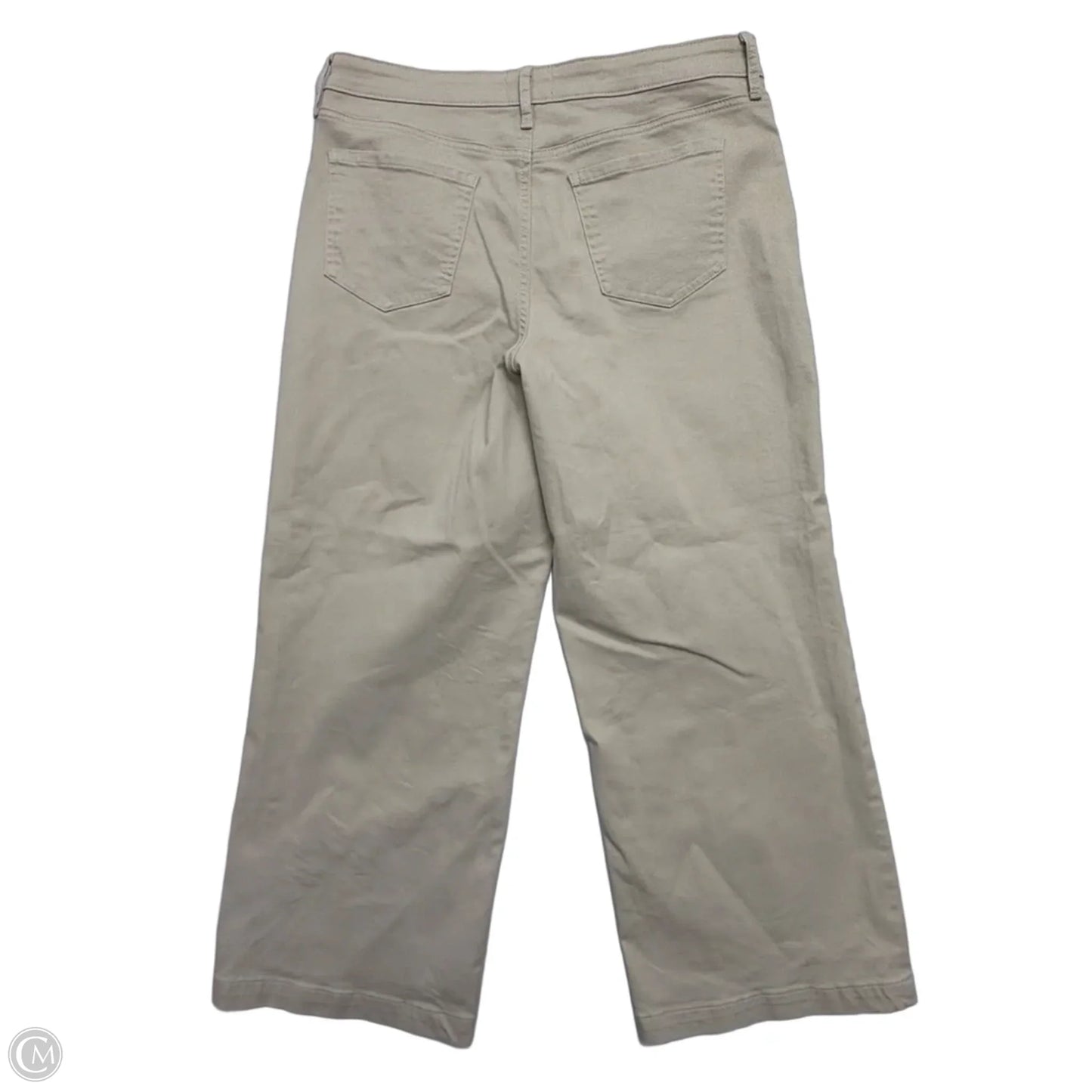 Jeans Wide Leg By Not Your Daughters Jeans In Tan, Size: 10