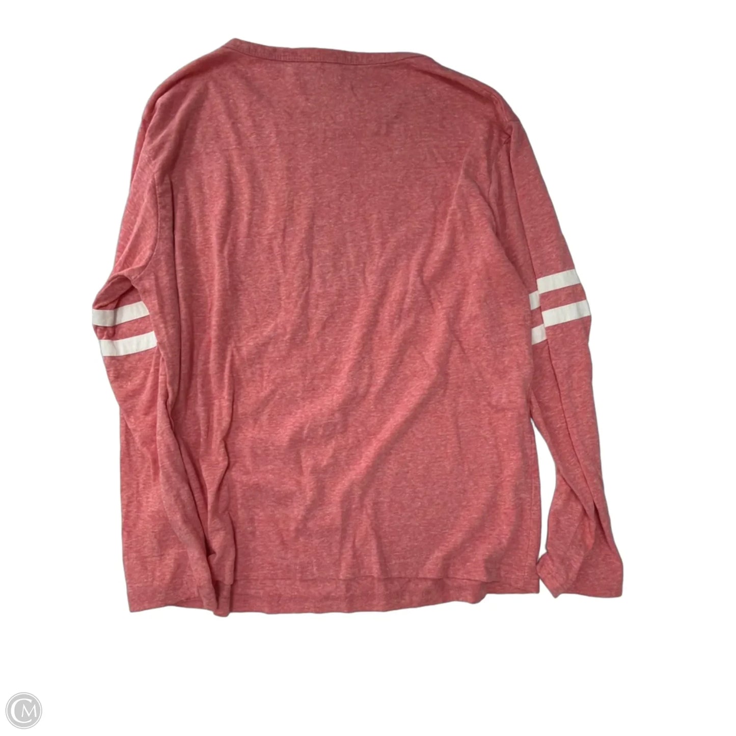 Top Long Sleeve By Clothes Mentor In Pink, Size: Xl