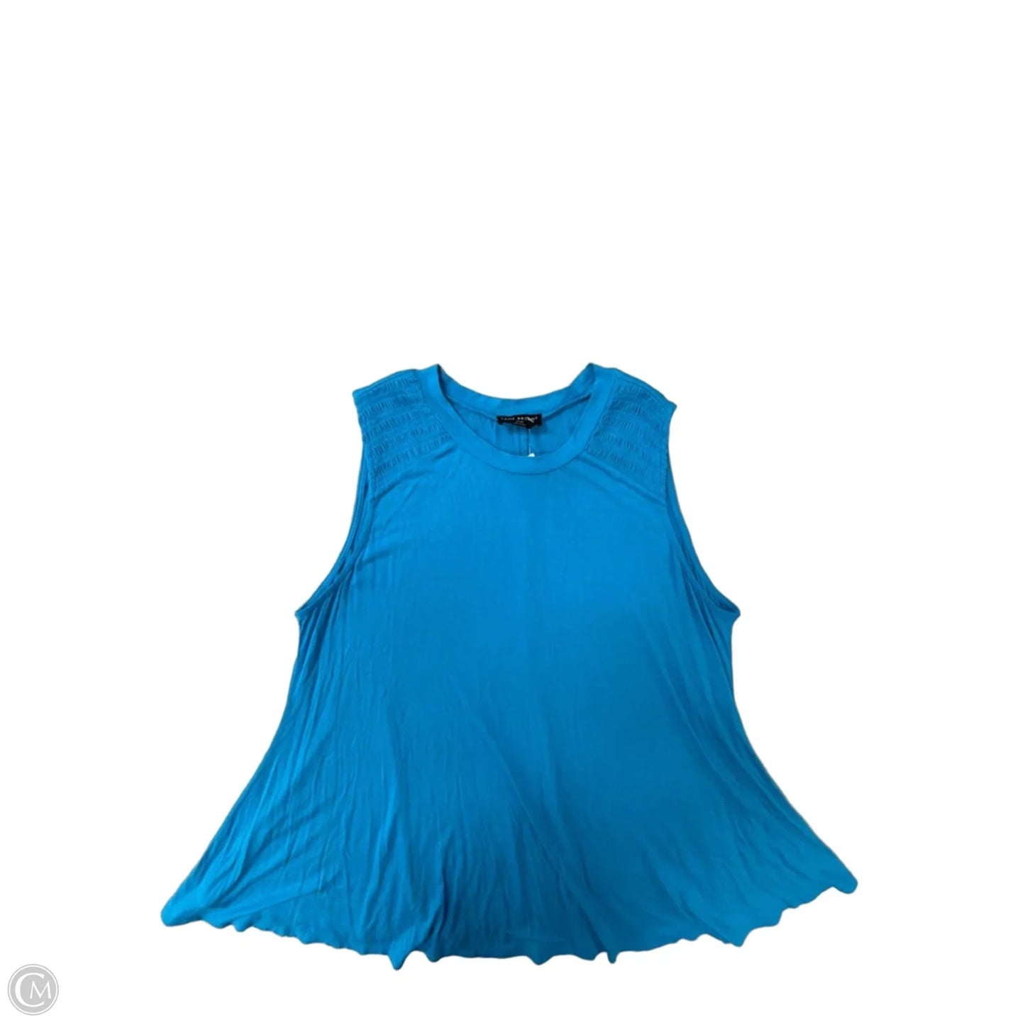 Tunic Sleeveless By Lane Bryant In Blue, Size: 1x