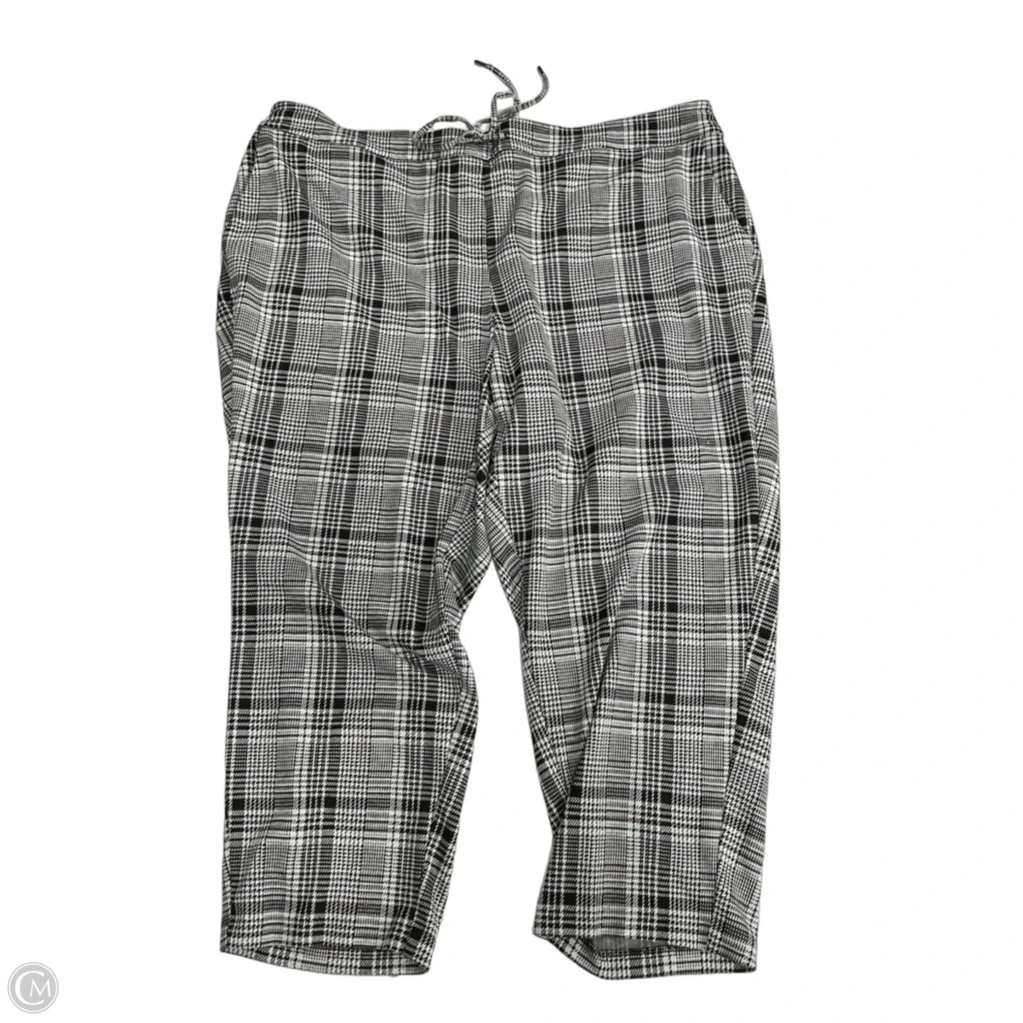 Pants Other By Ava & Viv In Checkered Pattern, Size: 3x