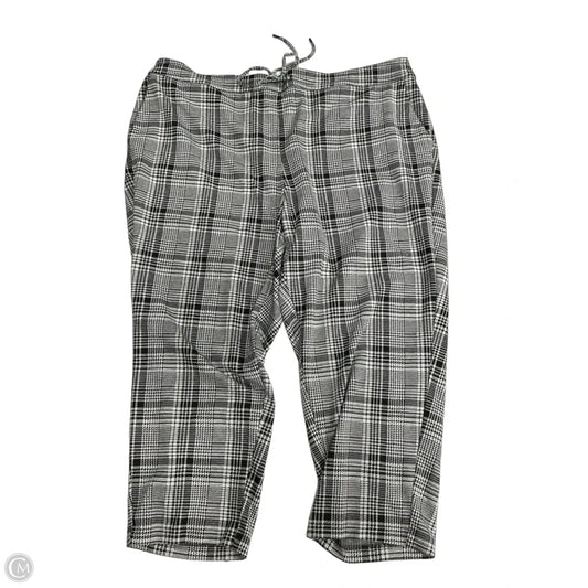 Pants Other By Ava & Viv In Checkered Pattern, Size: 3x