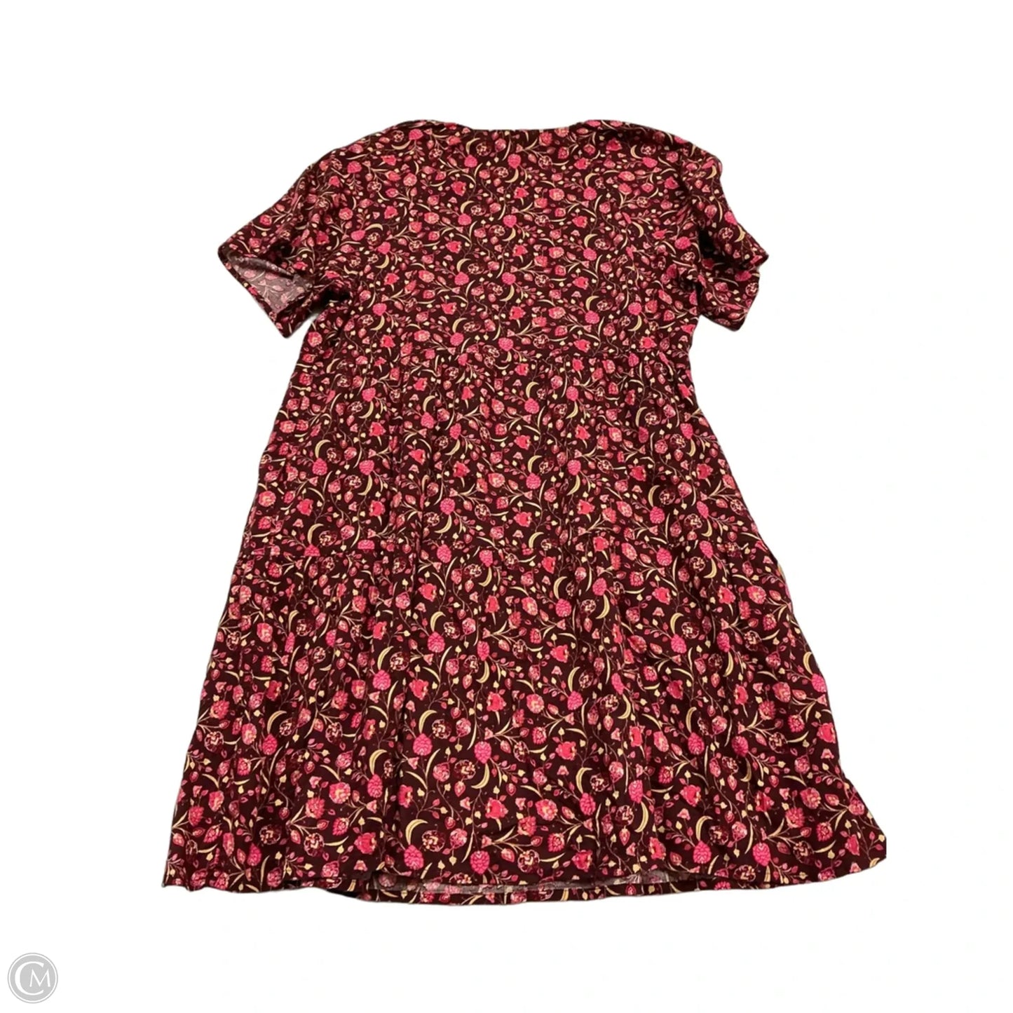 Dress Casual Midi By Old Navy In Floral Print, Size: S