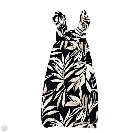 Dress Casual Midi By Time And Tru In Multi-colored, Size: S