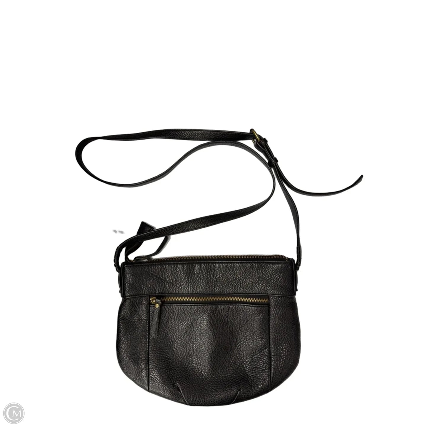 Crossbody Leather By Lucky Brand, Size: Medium