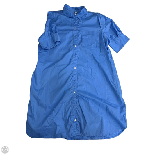 Dress Casual Midi By Old Navy In Blue, Size: L