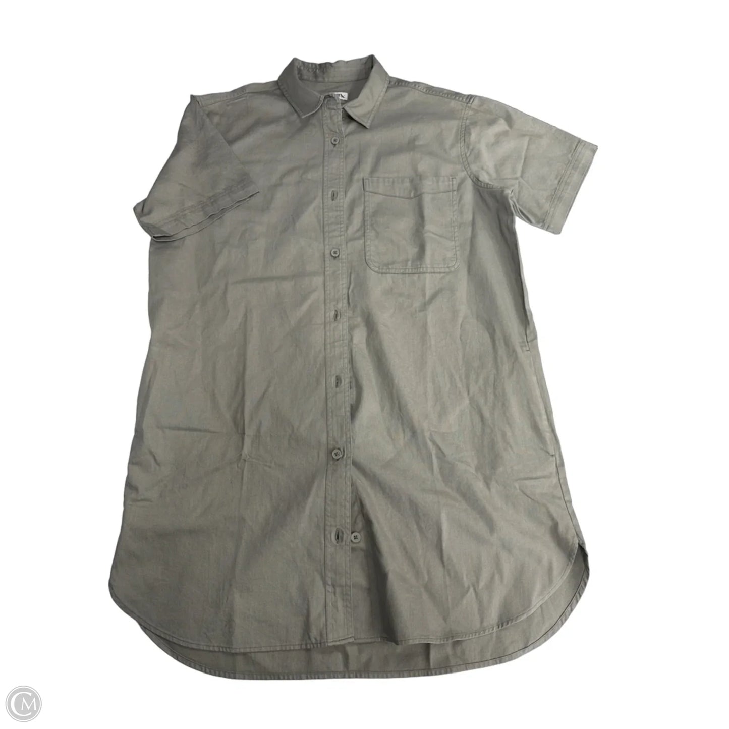 Dress Casual Short By Eddie Bauer In Green, Size: L