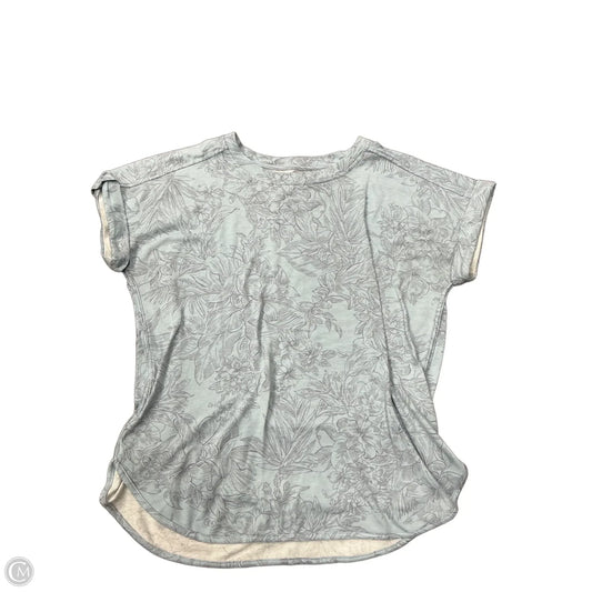 Top Short Sleeve By Cupio In Floral Print, Size: Xl
