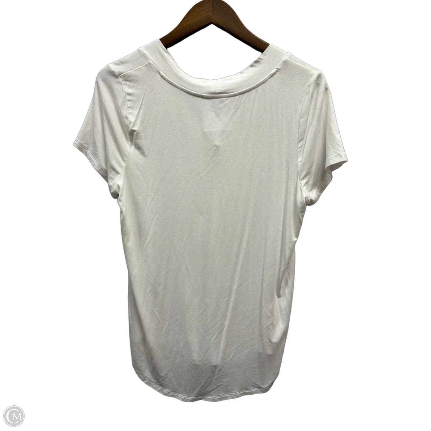 Top Short Sleeve By Market & Spruce In White, Size: M