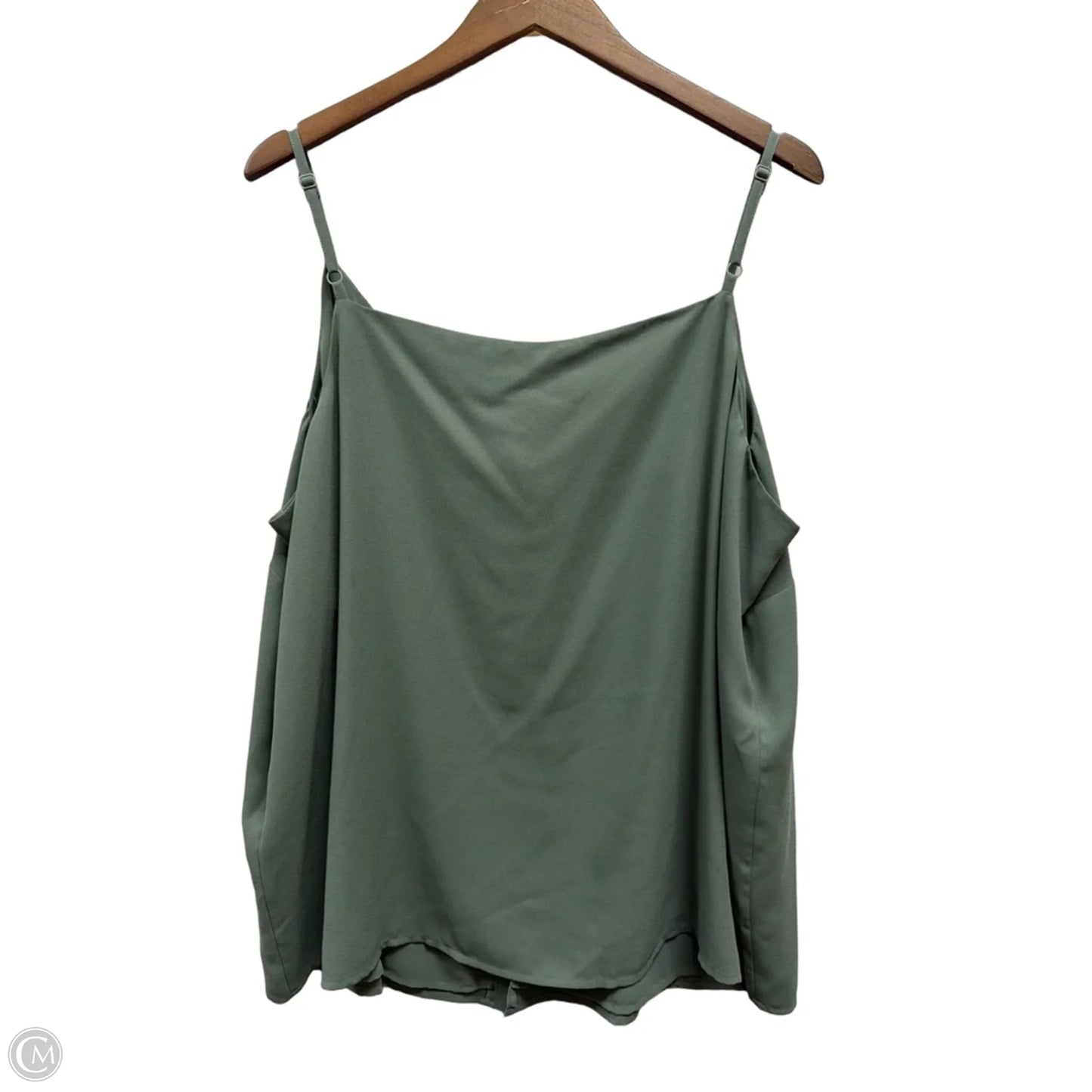 Tank Top By Loft In Green, Size: 1x