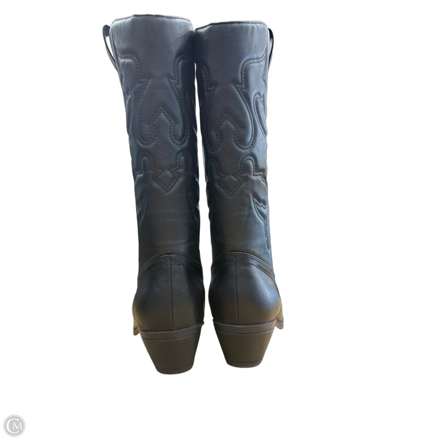 Boots Western By Dream Pairs In Black, Size: 9.5