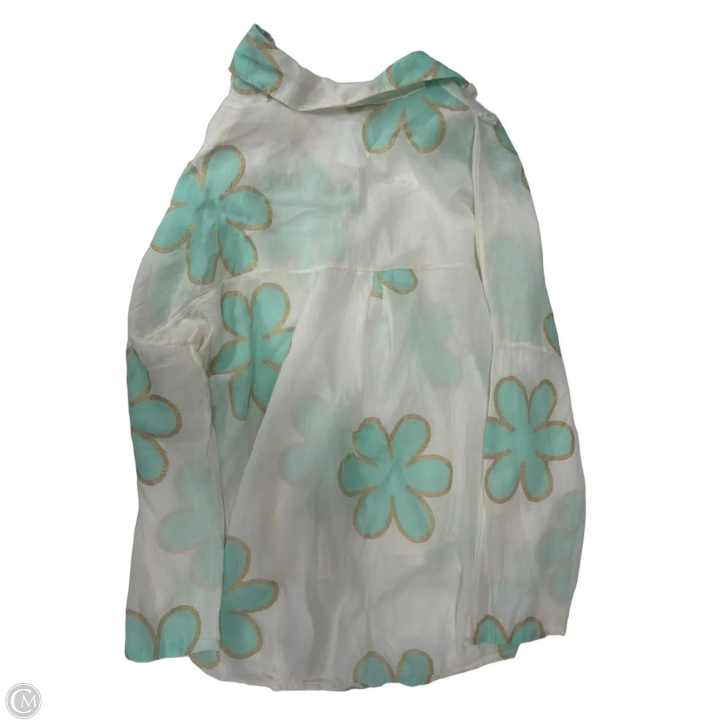 Top Long Sleeve By Clothes Mentor In Floral Print, Size: M
