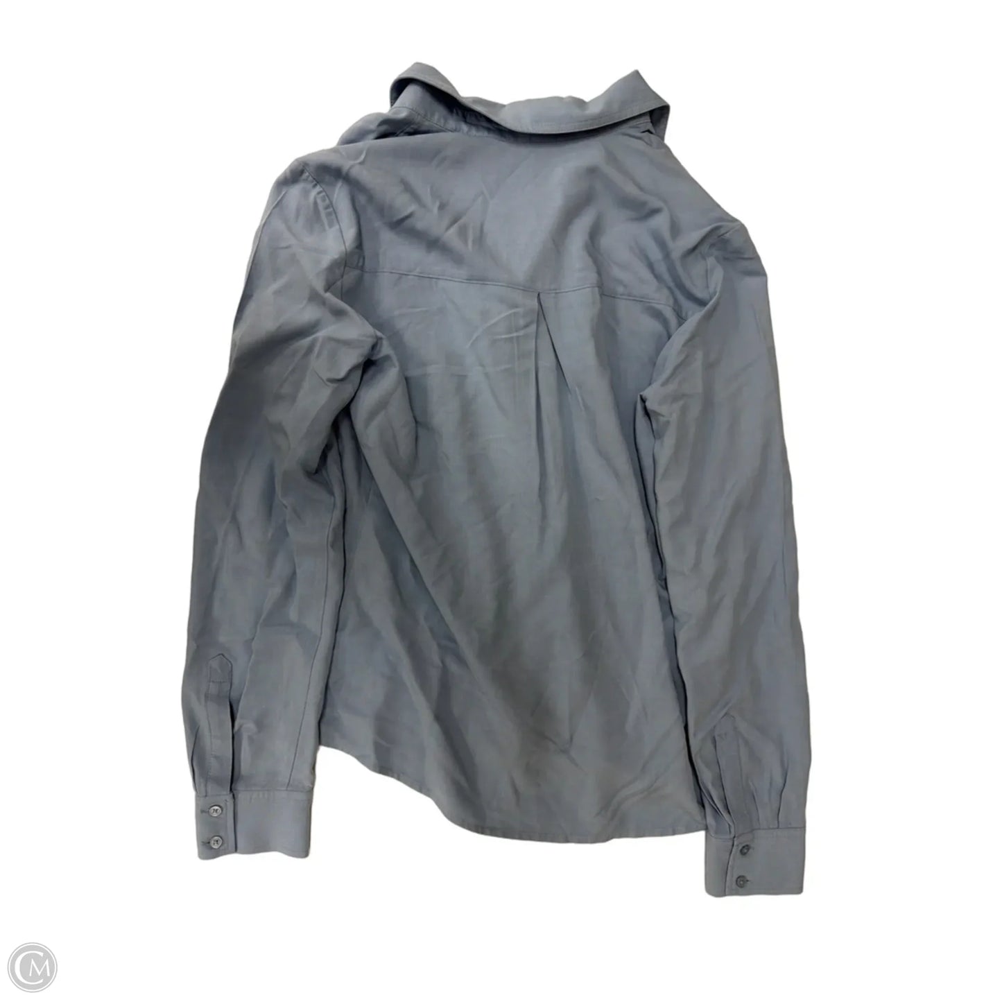Top Long Sleeve By Express In Blue, Size: Xs