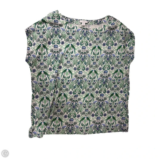 Top Short Sleeve By J. Jill In Multi-colored, Size: M