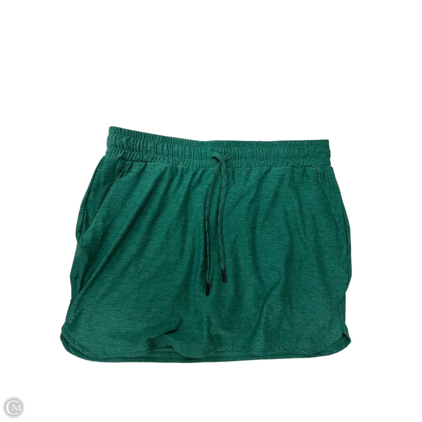 Athletic Skort By Clothes Mentor In Green, Size: L