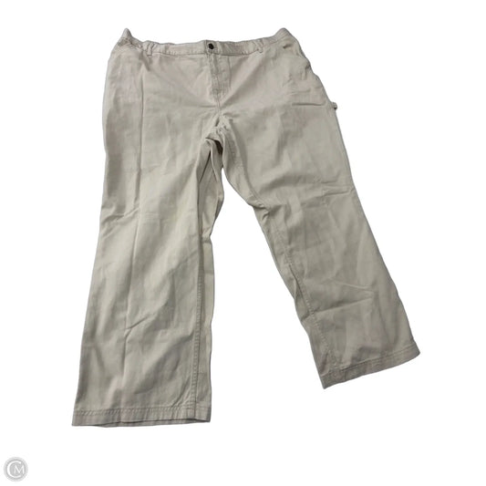 Pants Chinos & Khakis By Woman Within In Tan, Size: 26