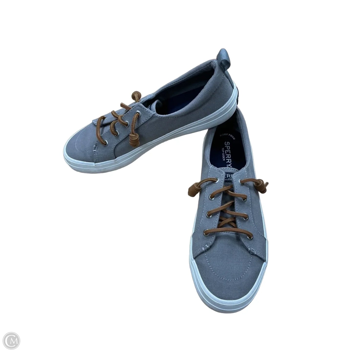 Shoes Flats By Sperry In Grey, Size: 8.5