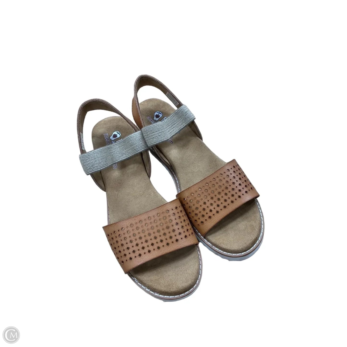 Sandals Flats By Bobs In Brown, Size: 8.5